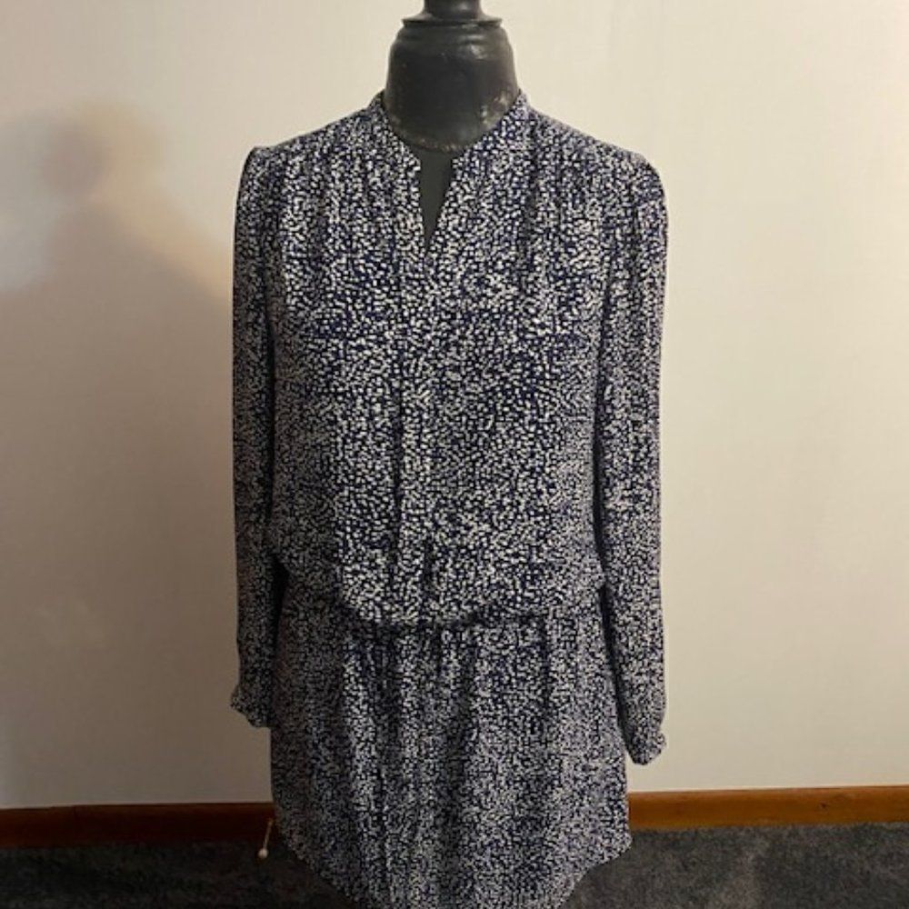 Dalia Blue, White Shirt dress, size Small